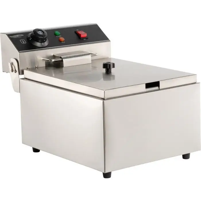 Alleen Vandaag Combisteel Elektrische Friteuse | RVS | 6L | 290 x 440 x 290 mm