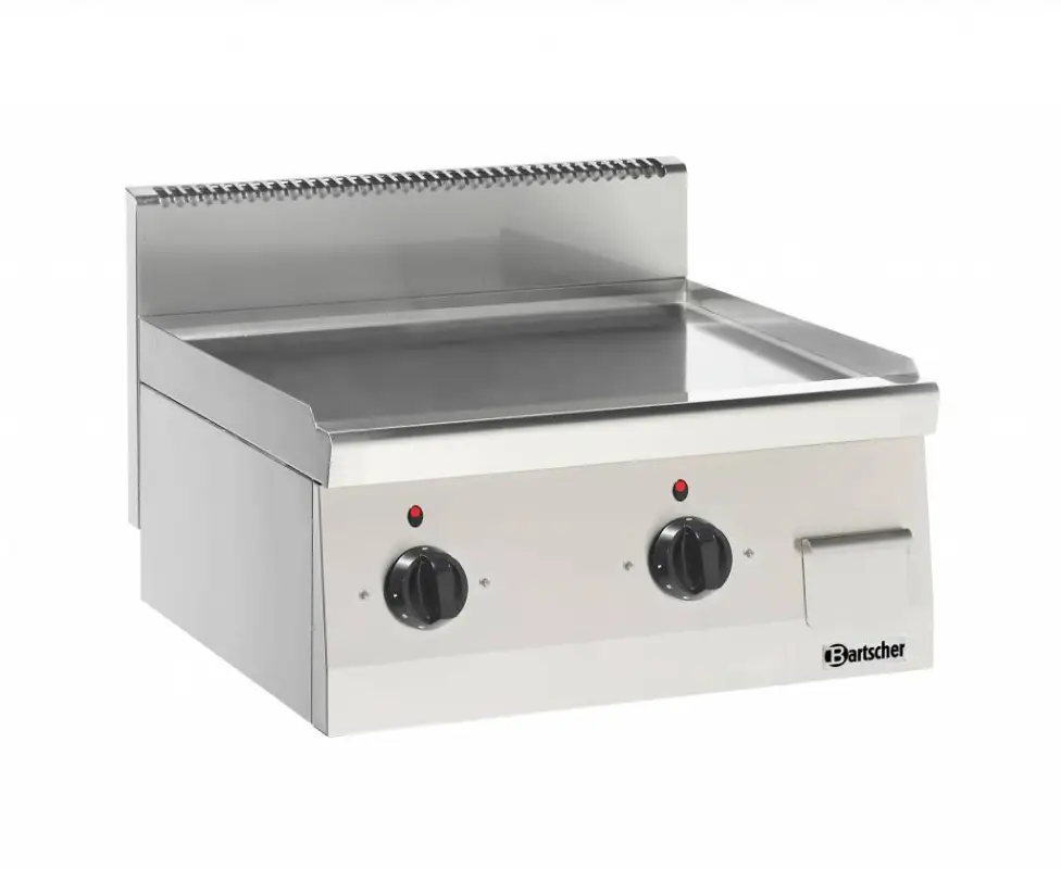 Bartscher Elektrische Grillplaat | Glad Oppervlakte | 60x60cm Populair