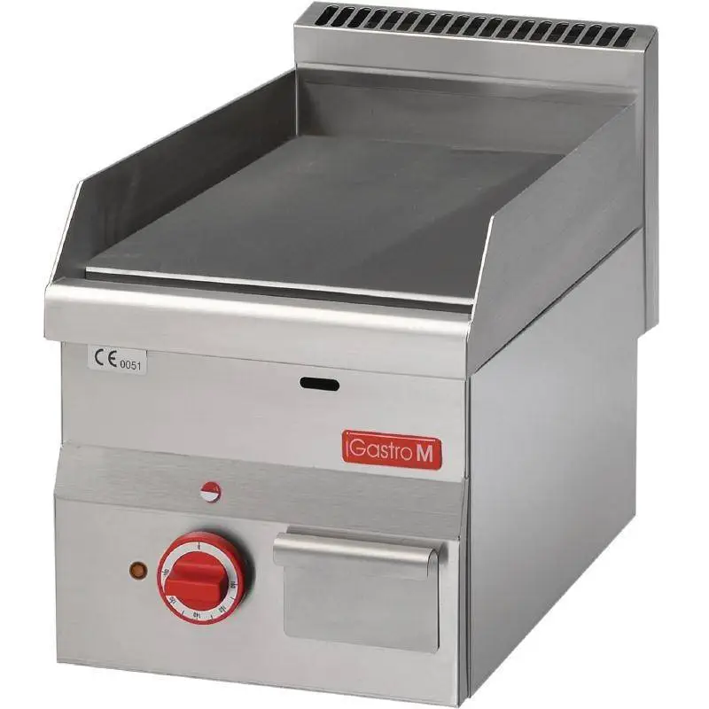 Gastro-M Elektrische Horeca Bakplaat | roestvrij staal | 30x60cm Flitsaanbieding