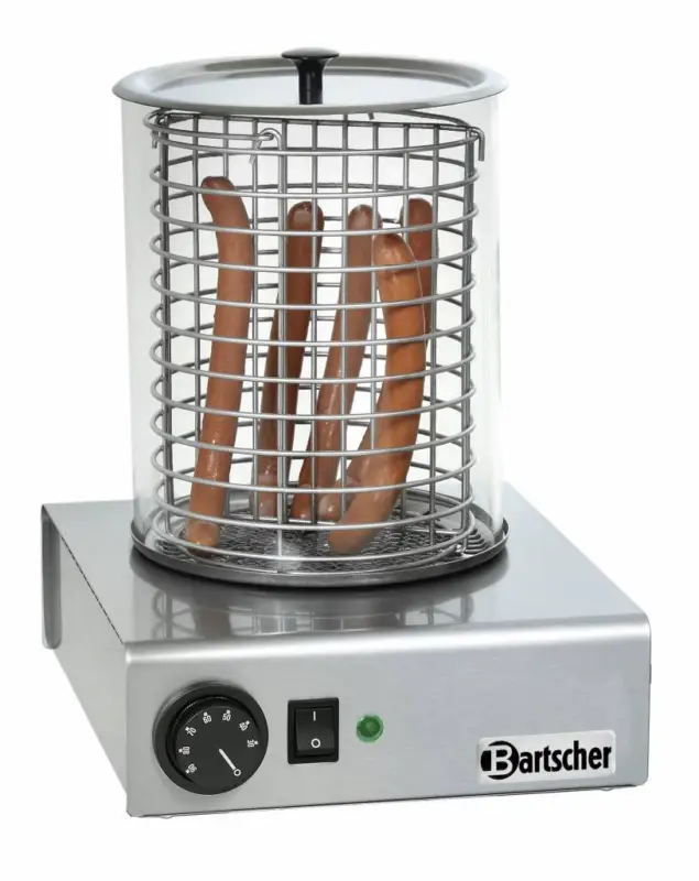 Uitverkoop Bartscher Elektrische Hotdog Koker | Rechthoekig