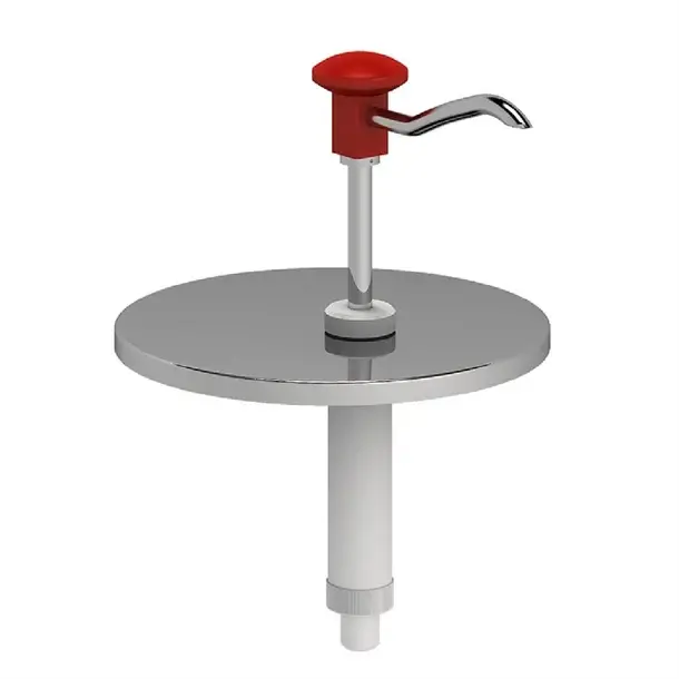 Gastro-M Emmerdispenser 5 liter met drukknopbediening, | RVS deksel 18/10 Aanbieding