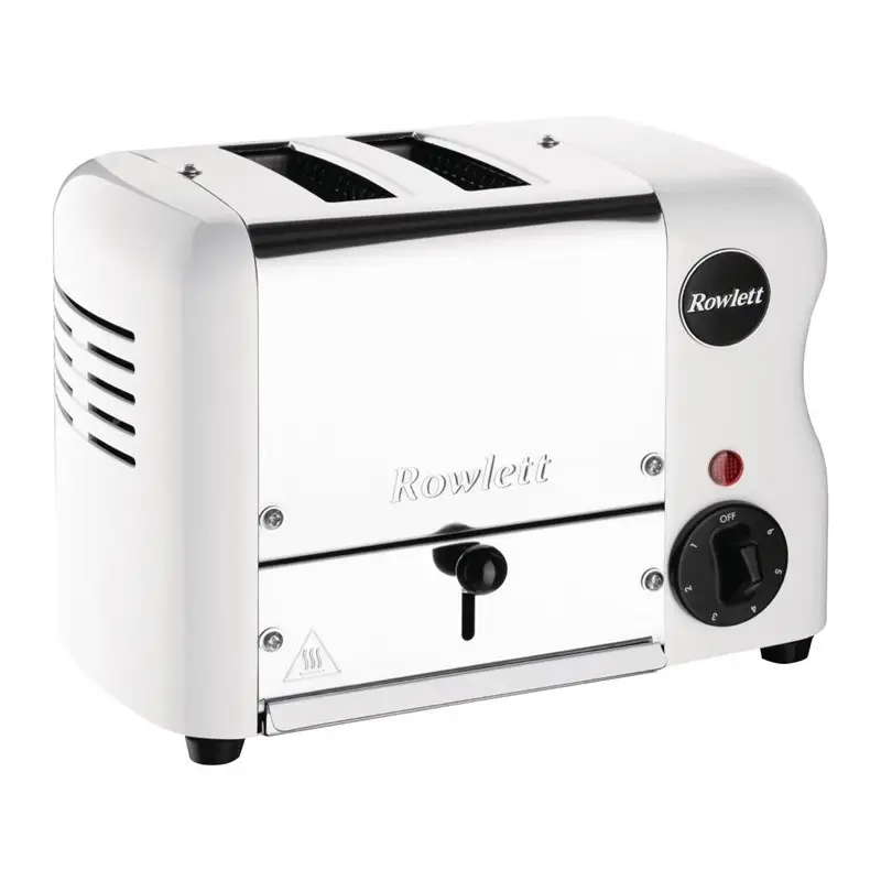 Rowlett Esprit broodrooster 2 sleuven | wit | rvs Snelle Levering