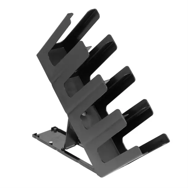 Nisbets Essentials 4-Slot Bekerhouder Polypropyleen Zwart Finale Uitverkoop