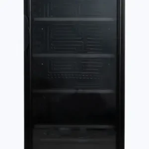 Alleen Vandaag Exquisit Exquisit ELDC350.3XLB - Horeca Displaykoelkast - Glazen Deur - Zwart - 347 Liter