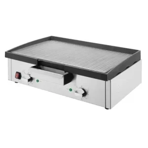 Bestel Nu Buffalo Extra Brede Elektrische Bakplaat 615 mm – 3kW, Gietijzer