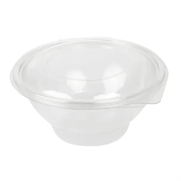 HorecaTraders Faerch Contour recyclebare kommen met deksel | 1000ml | (200 stuks) Meest Verkocht