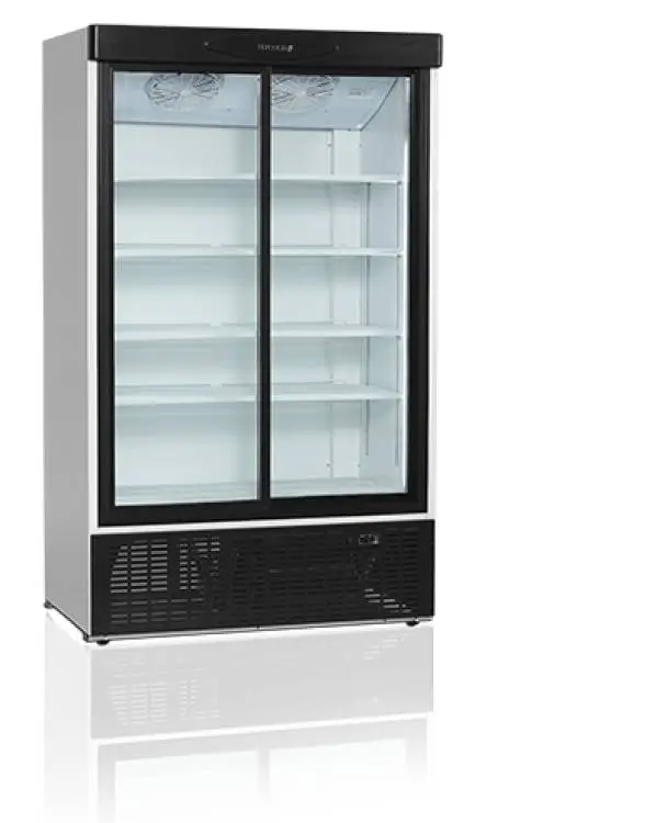 Speciale Aanbieding HorecaTraders Flessenkoelkast 2-deurs | Glas | 895 Liter