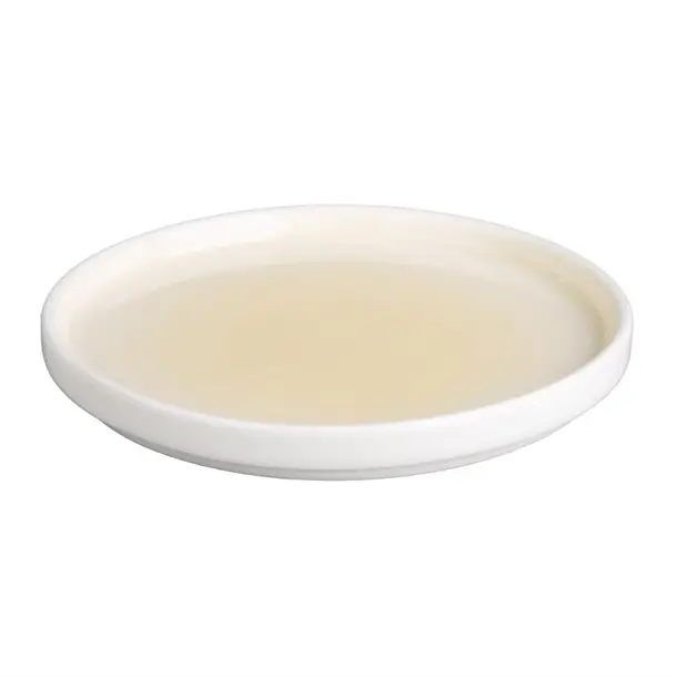 Express Levering Olympia Fondant borden | lemon geel | Ø15,2cm | 6 stuks