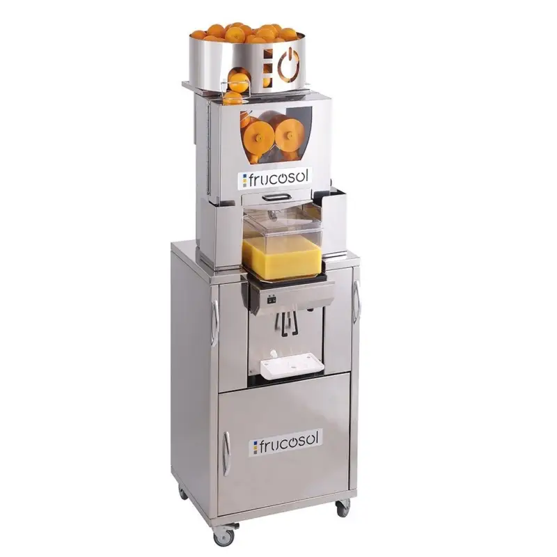 Lage Prijs Frucosol Freezer Citruspers | 20-25 sinaasappels/min | Automatisch + koelsysteem | 580x720x1970(h)mm