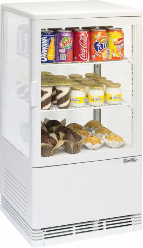 Express Levering Casselin Frisdranken Vitrine Wit | Comact Series