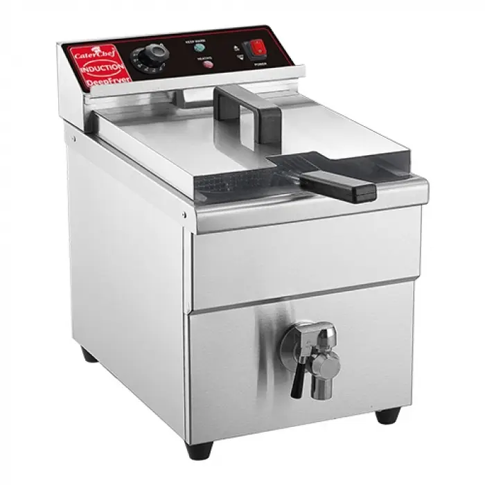 CaterChefElektrische Friteuse | 8L | 3500 W | 42(h)x29x44 cm Gecertificeerd