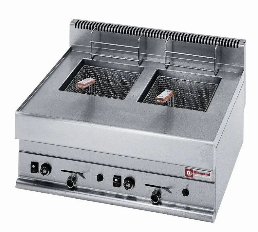HorecaTraders Friteuse Gas | 2x8 Liter 11KW Hete Deal