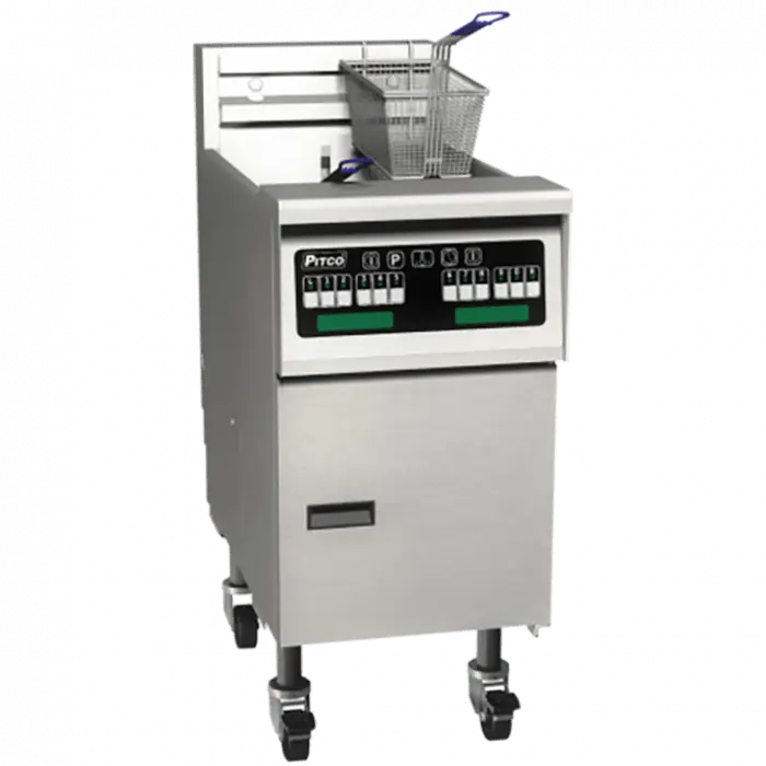 Pitco Friteuse SE14S | RVS | Verstelbaar | 60kg/u | 873 x 397 x 1010 mm Express Levering