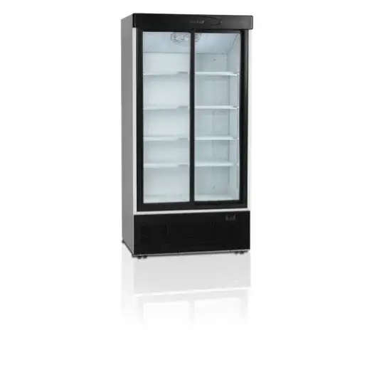 Tefcold Display Cooler | 1000 x 735 x 1990 mm | Wit Staal | 730 L Express Levering