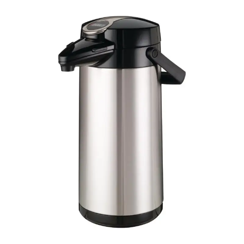 Rechtstreeks Van De Fabrikant Bravilor Bonamat Furento RVS Pompkan | 2,2L | 37,8 x 16,4 Ø cm