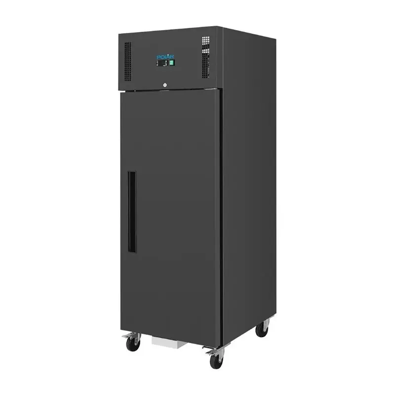 Express Levering Polar G-Serie Vriezer Zwart Staand 600L 680mm Breed