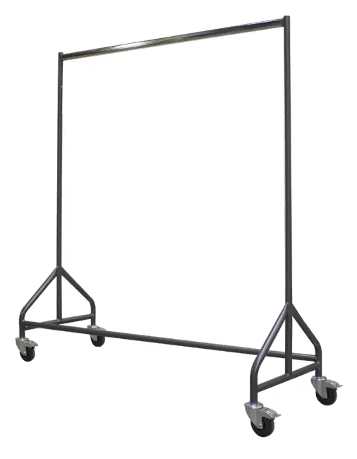 Gecertificeerd HorecaTraders garderoberek met wielen | H 1750 (1730) x L 1560 x D 550 mm