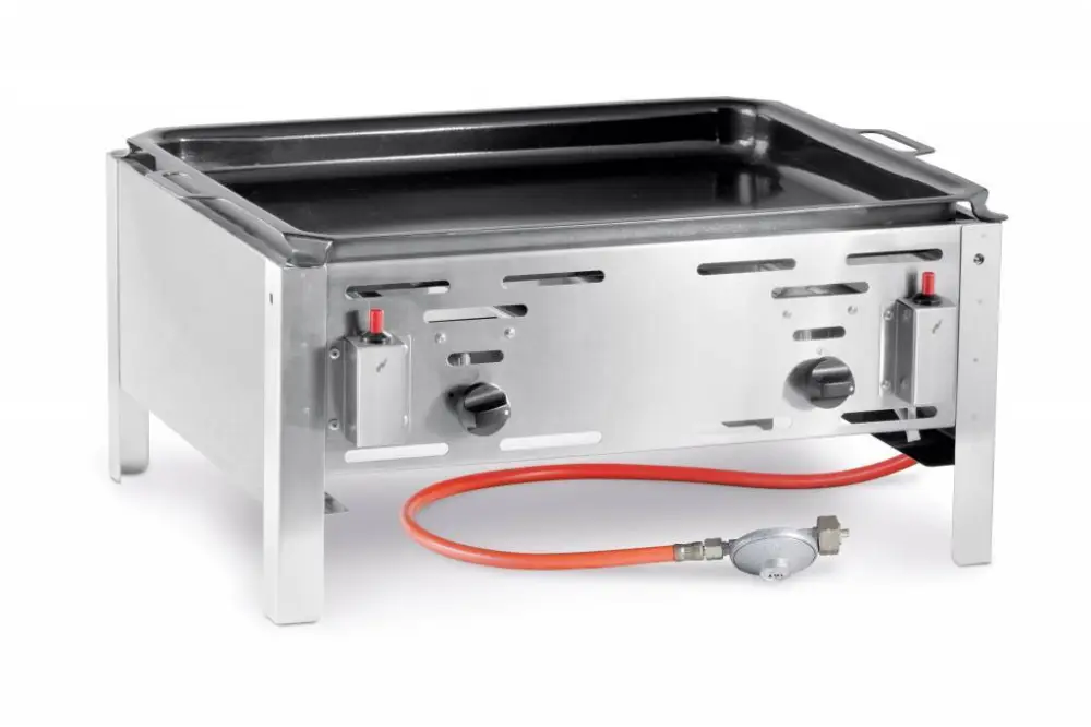 Hendi Gas barbecue met braadpan Lage Kosten