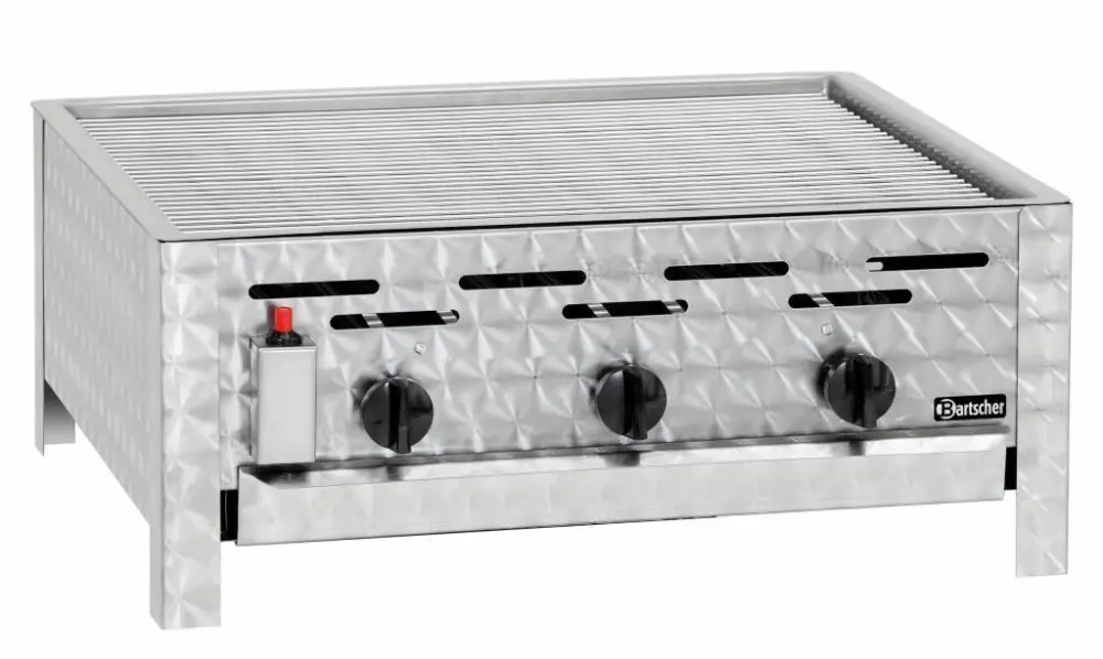Bartscher Gas barbecue met Rooster Express Levering