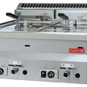 Superprijs Gastro-M gas friteuse 2x 8 liter | aardgas uitvoering