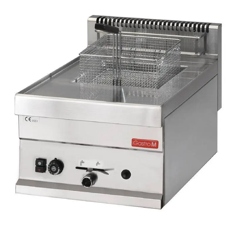 Lage Prijs Gastro-M Gas friteuse RVS 8 liter