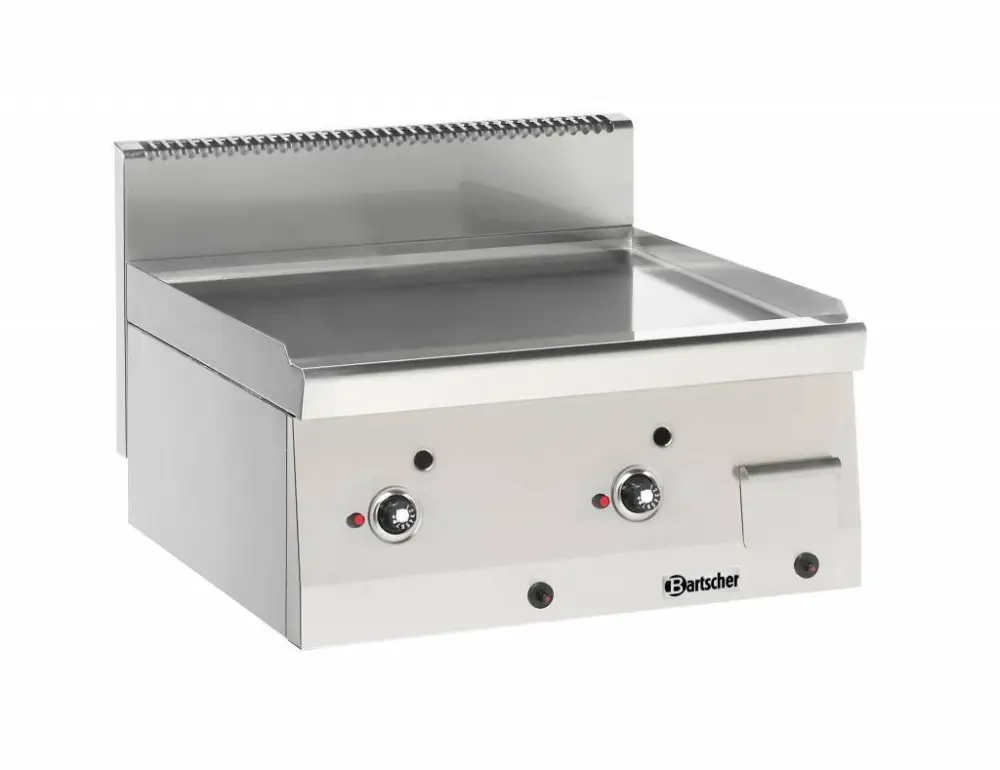 Bartscher Gas Horeca Grillplaat vlakke plaat | 60x60cm Actieprijs