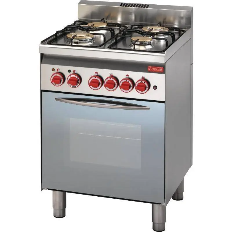 Favoriet Gastro-M Gasfornuis met Gasoven | 4 Branders