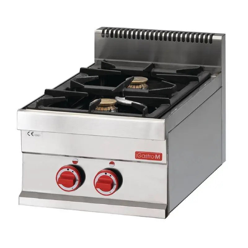 Gastro-M Gaskooktoestel 2 branders | 2,8 en 3,3 KW Nu Kopen