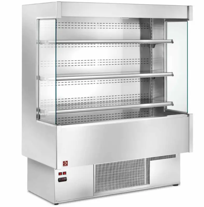 HorecaTraders Gekoeld wandmeubel | RVS | 226 KG | 3.02 m³ | 1800 x 735 x 1820 mm Snelle Levering