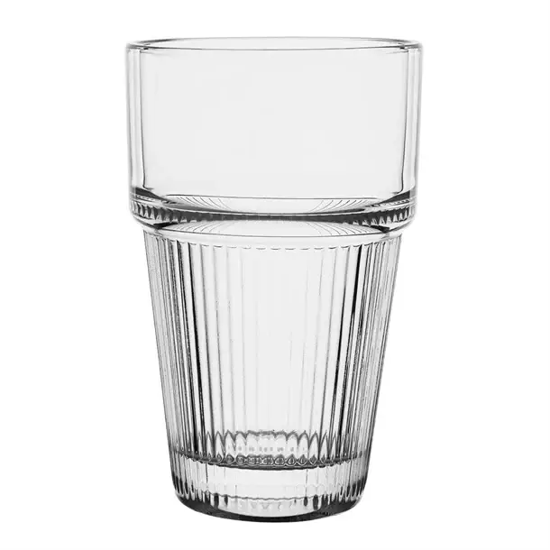 Geribbelde Stapelbare Tumblers 300ml (Set van 6) Direct Beschikbaar