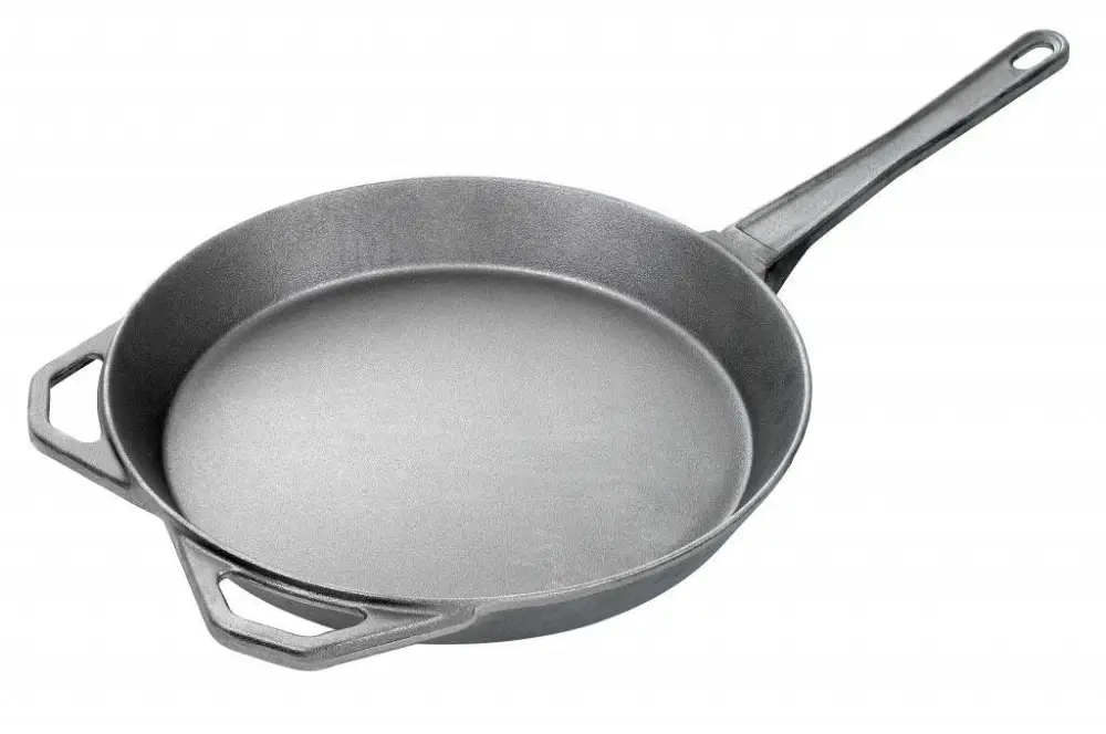 Exclusieve Aanbieding Bartscher Gietijzeren Braadpan met extra handgrepen | 65cm |