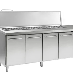 Must-Have Gram Hoshizaki Koelwerkbank | 668 liter | 4 deurs | rvs