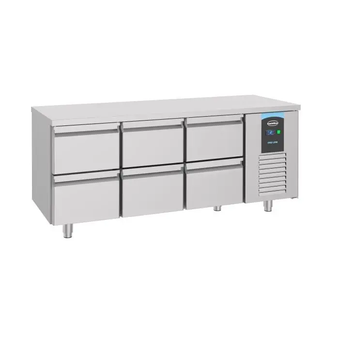 Meest Verkocht Combisteel Koelwerkbank | 6 Laden | 1865x700x850mm | A Label