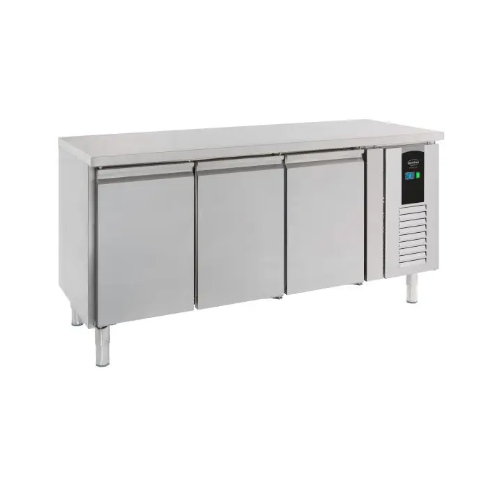 Combisteel Koelwerkbank | 3 deurs | RVS | +2/+8°C | 1795x700x860 | A label Betrouwbaar
