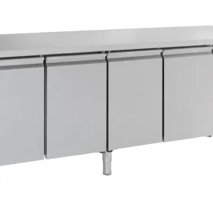 Combisteel koelwerkbank | 4 deurs | RVS | +2/+8°C | 2230x700x860 |A label Hete Deal