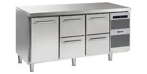 Gram Hoshizaki Koelwerkbank RVS 1 Deur en 4 Laden | 506 liter Direct Beschikbaar