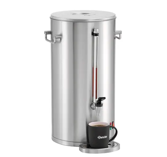 Bartscher Koffiemachine zilver 1300 | RVS | 13,2 liter Lage Prijs