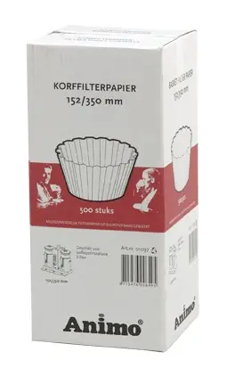Korting Animo Korffilterpapier 152/350 voor |B600W |B600W Duo| KF6GL