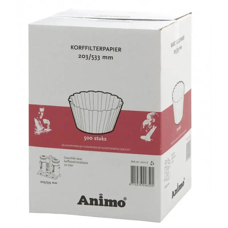 Op = Op Animo Korffilterpapier | CB 20 (W) | CN20e | CN20i