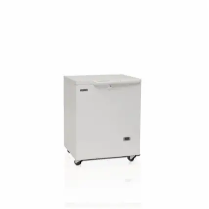 HorecaTraders Laboratoriumvriezer | Wit | 1 Draadmand | 73x70,5x94,5(h) cm Op = Op