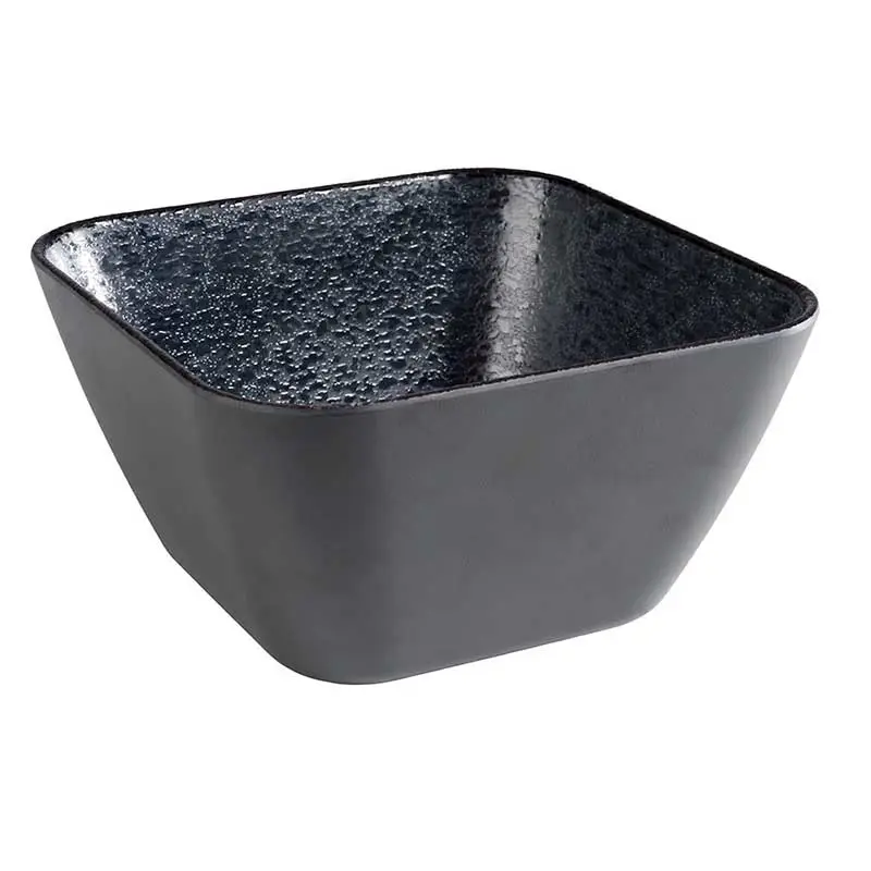 APS Melamine Serveer Kom | Dark Wave Line | 2 Formaten Favoriet