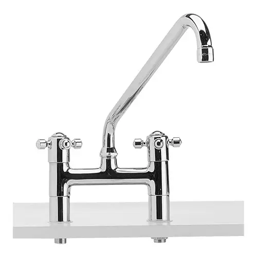 Multinox Meng zwenk kraan | RVS | 30 x 32,7cm | Wateraansluiting 1/2 Snelle Levering