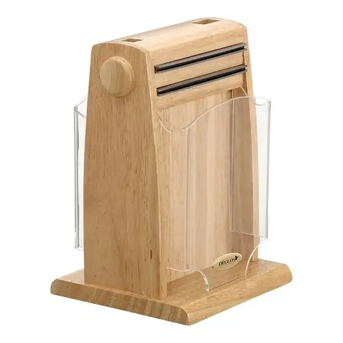 Superprijs HorecaTraders Messenrek | Hout | 1.75 kg | Magneten aan twee zijden