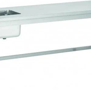 Saro RVS Spoeltafel Met Spoelbak Links | 6 Formaten Snelle Levering