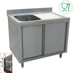 Bestel Nu HorecaTraders RVS Spoeltafel | Spoelbak Links | 140x70x88 cm