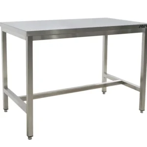 Finale Uitverkoop Saro Rvs | stalen tafel | zonder bodemplaat | 600 mm diepte