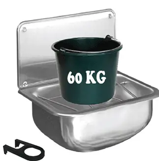 HorecaTradersRVS Uitstort Gootsteen 450x340MM Bestseller