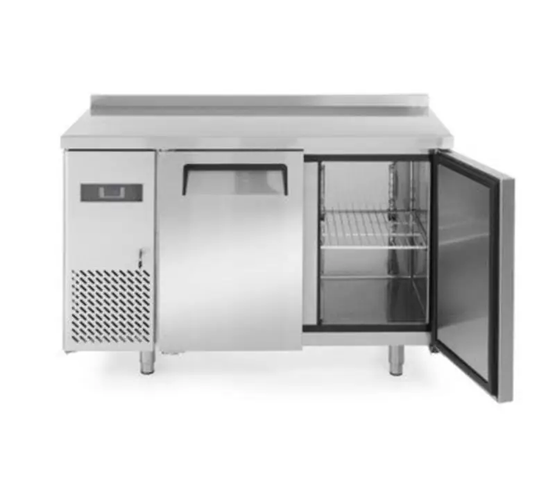Goedkoop Hendi RVS Vrieswerkbank | 2 Deuren | 1200x600x(H)850mm