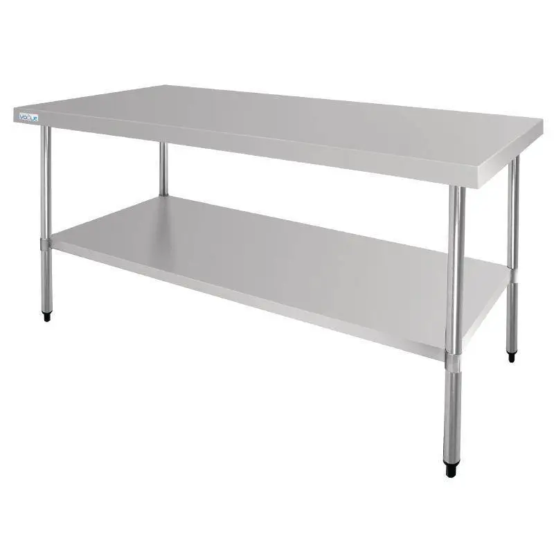 Favoriet Vogue RVS werktafel | 180 x 90 x 90 cm