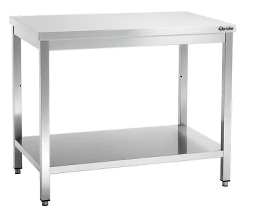 Direct Verzonden Bartscher RVS werktafel zonder spatrand | 70 cm diep | 5 formaten